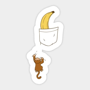 Midnight Banana Heist Sticker